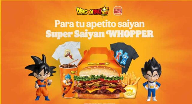 Burger King y Dragon Ball Super superan los $1.700 millones en ventas en Colombia