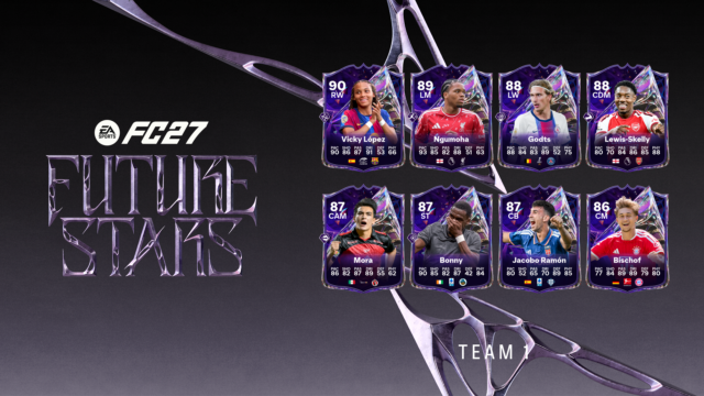 EA SPORTS FC 27 adelanta su campaña de Futuras Estrellas: Rio Ngumoha encabeza el Equipo 1 junto al mexicano Gilberto Mora
